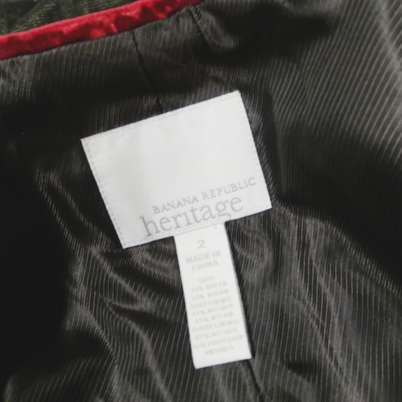 Banana Republic | Amazing Crushed Velvet Blazer - Picture 6 of 8